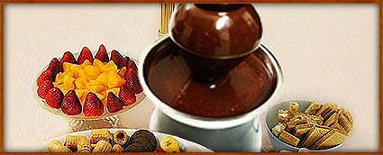 cascada de chocolate